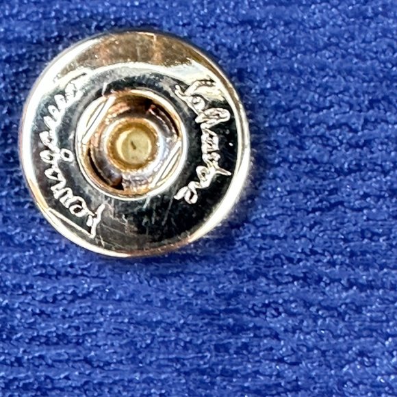 Salvatore Ferragamo Long Gancini Wallet Navy/Pink NEW IN BOX - Picture 9 of 11